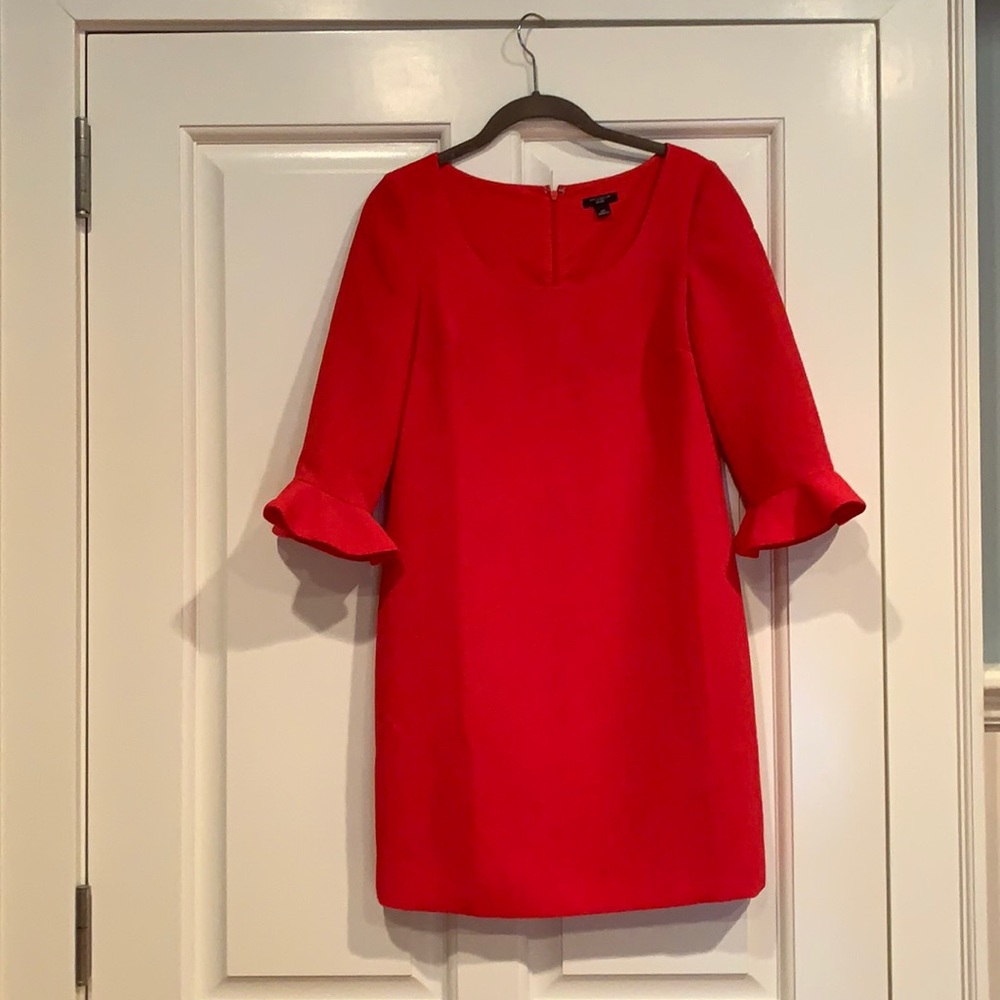 Ann Taylor red dress